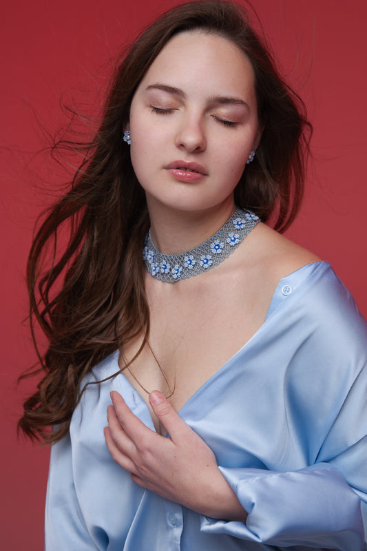 Намисто "Блакитна вау"