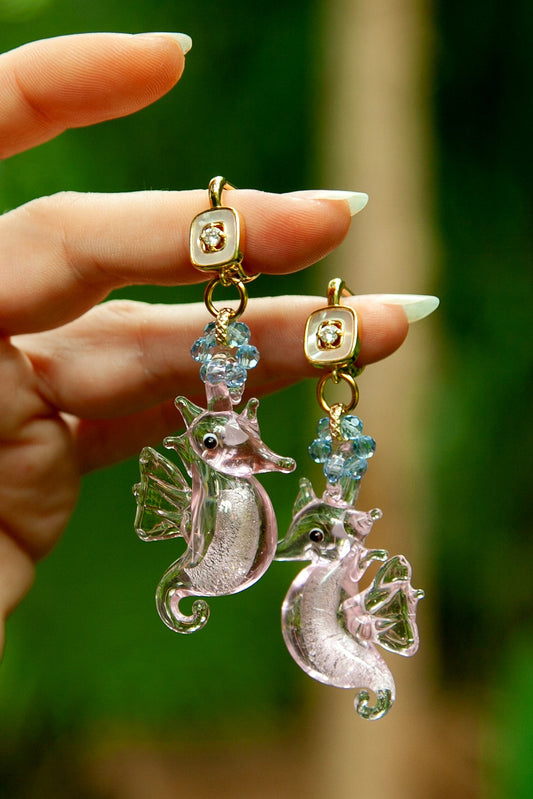 Сережки "Mermaid's Secret" - Star.Kasage