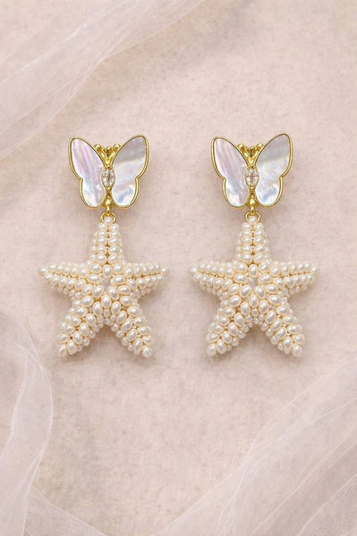Сережки «Перлина» - Star.Kasage
