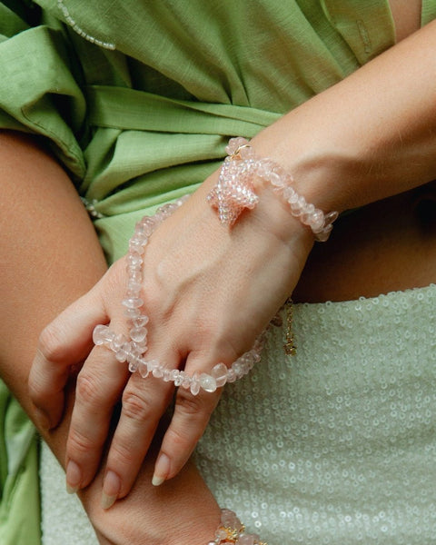 Slave-браслет "Pink Reef Touch" - Star.Kasage