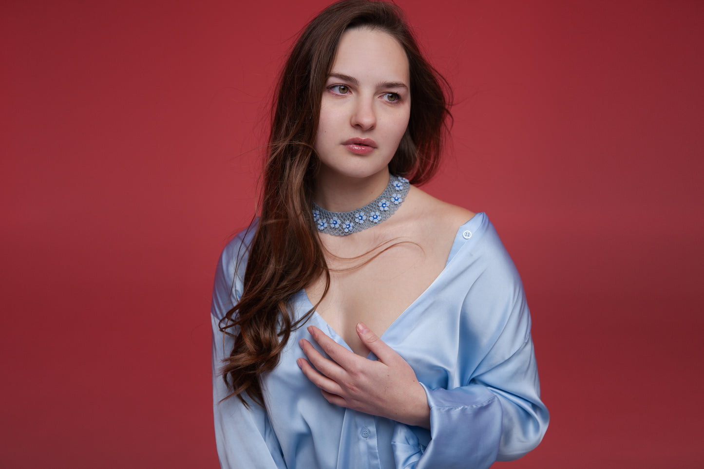 Намисто "Блакитна вау"