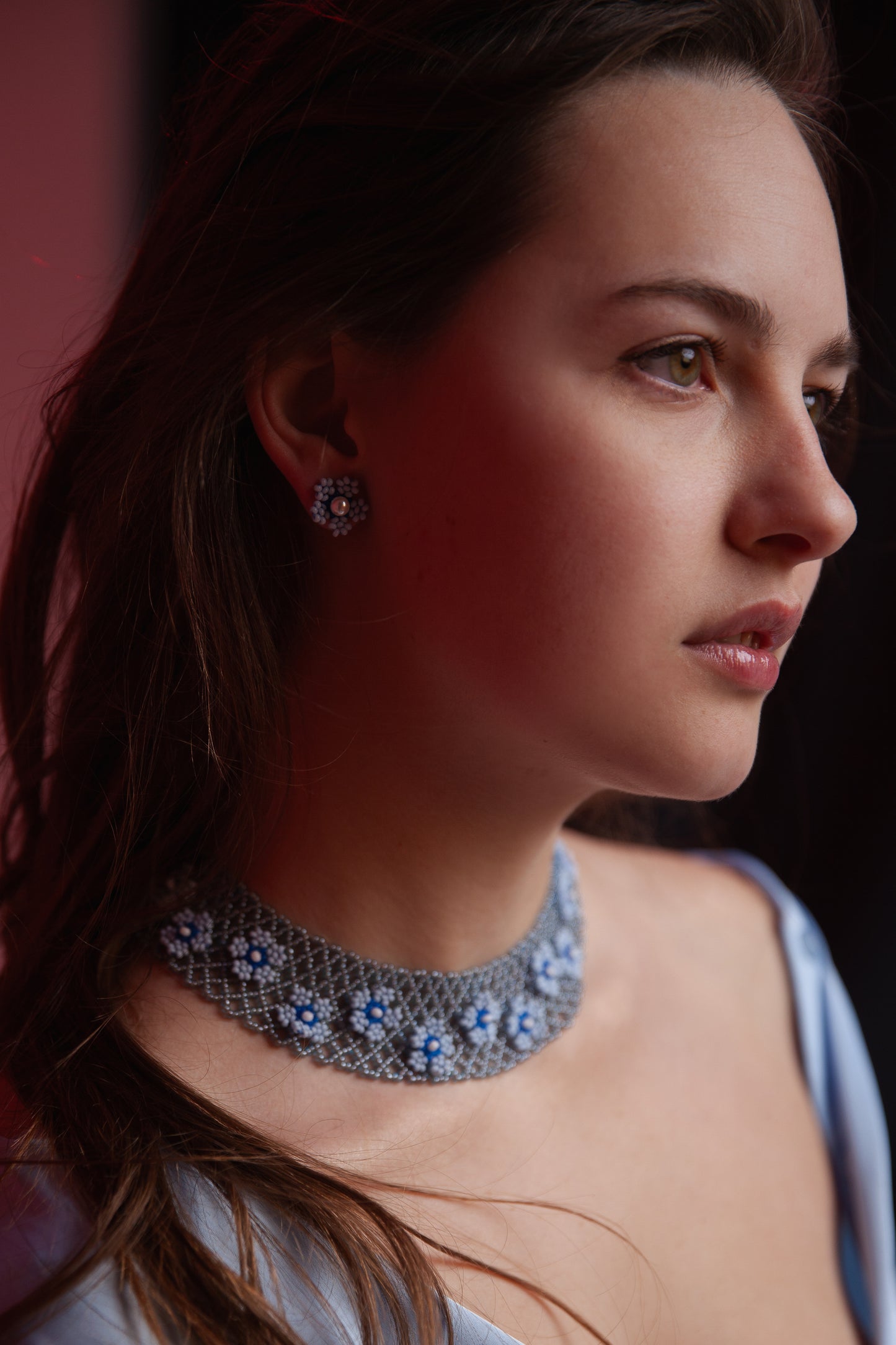 Намисто "Блакитна вау"