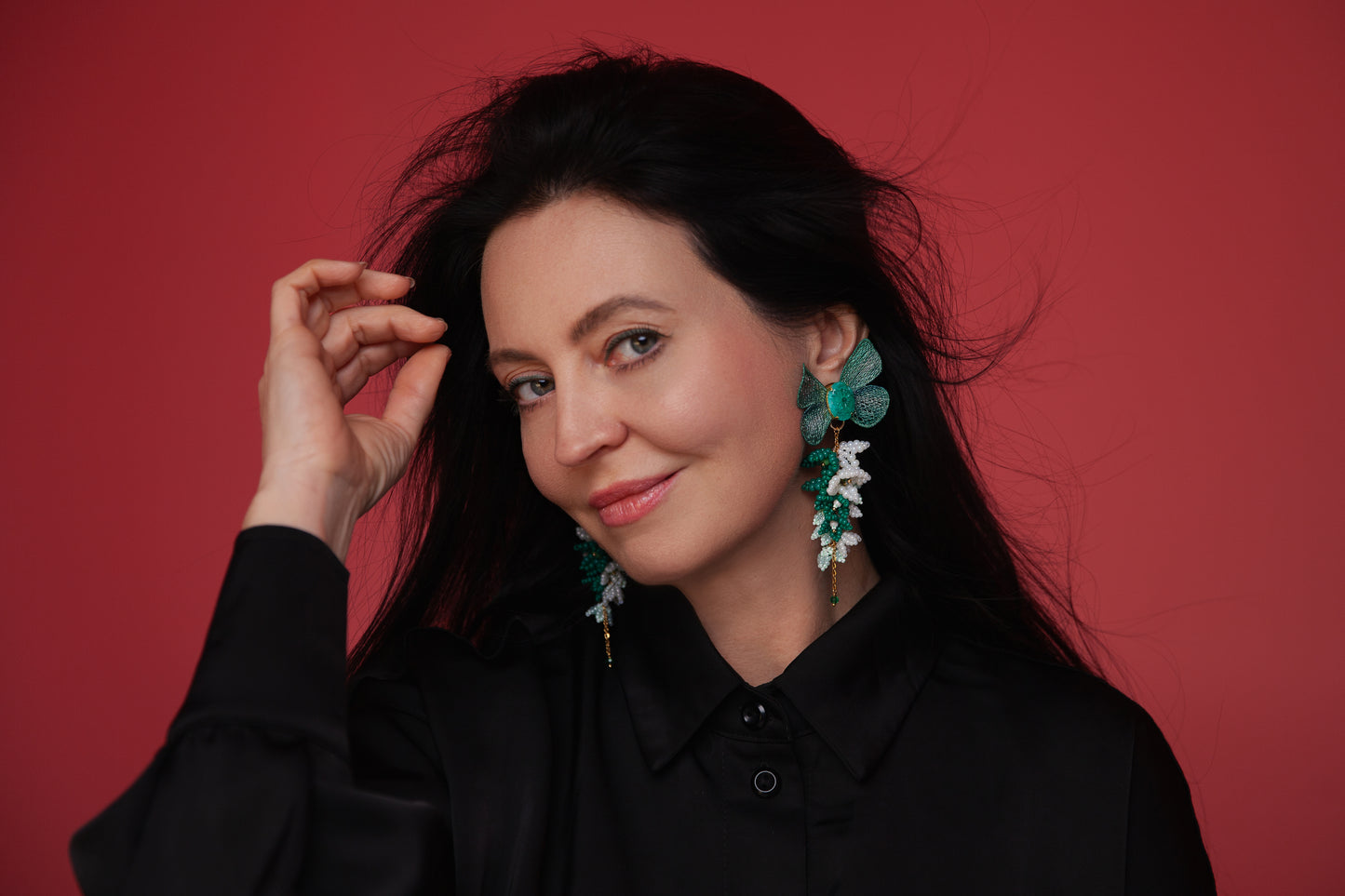 Сережки «Метелик Луна»