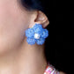 Кліпси «Crystal Bloom Гіацинт» - Star.Kasage