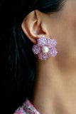 Кліпси «Crystal Bloom Лаванда» - Star.Kasage