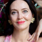 Кліпси «Crystal Bloom Мімоза» - Star.Kasage
