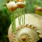 Кліпси "Emerald Lagoon Drops" - Star.Kasage