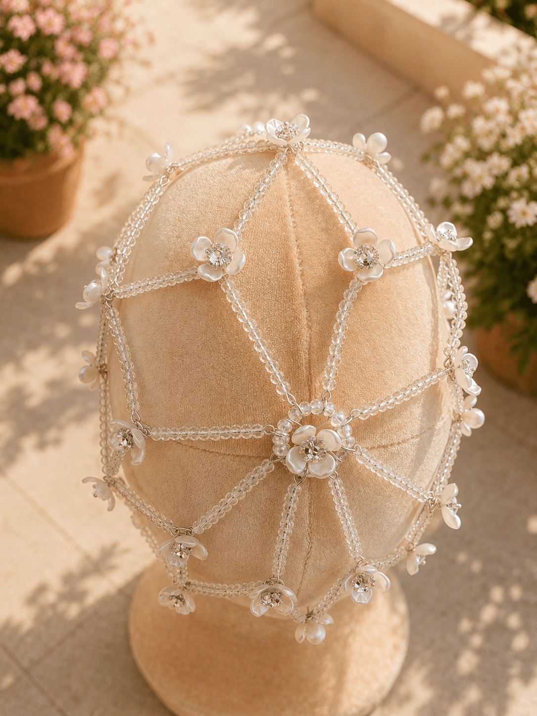 Кришталева шапочка «White Petal» - Star.Kasage