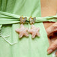 Сережки "Pink Reef Wings" - Star.Kasage