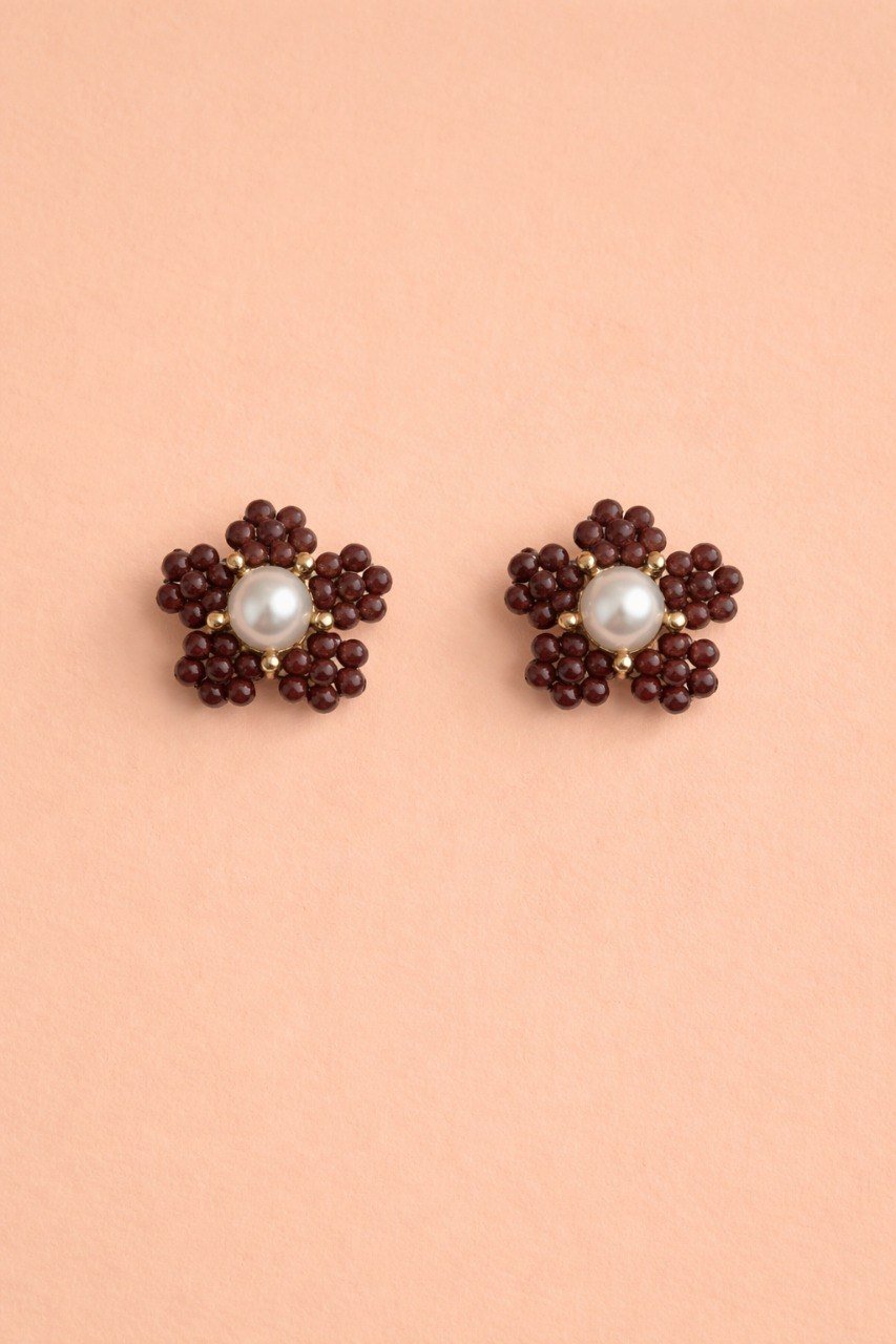 Сережки Пусети "Карамельний Сад" - Star.Kasage